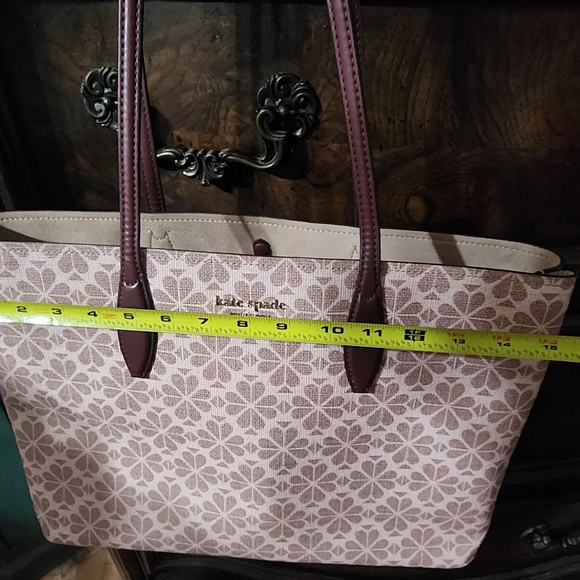 Kate Spade Flower Jacquard Tote - Picture 7 of 8